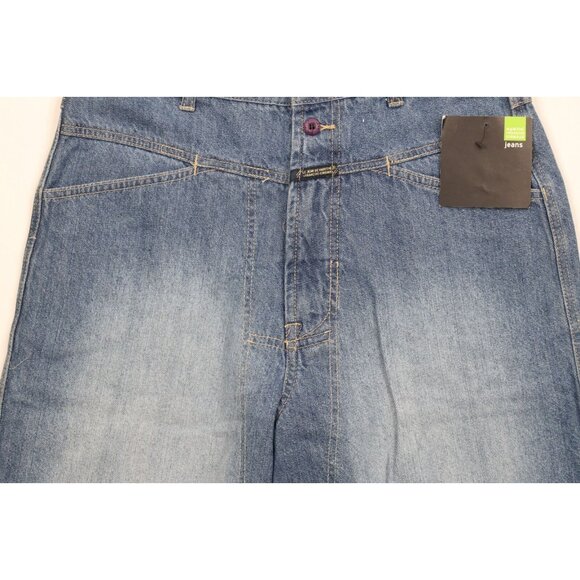 Deadstock Vtg 90s Marithe Francois Girbaud Mens 31 Baggy Denim Jean Shorts Jorts - Picture 3 of 10